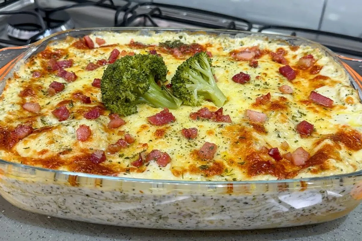 Como fazer lasanha de brócolis diferente e deliciosa para se