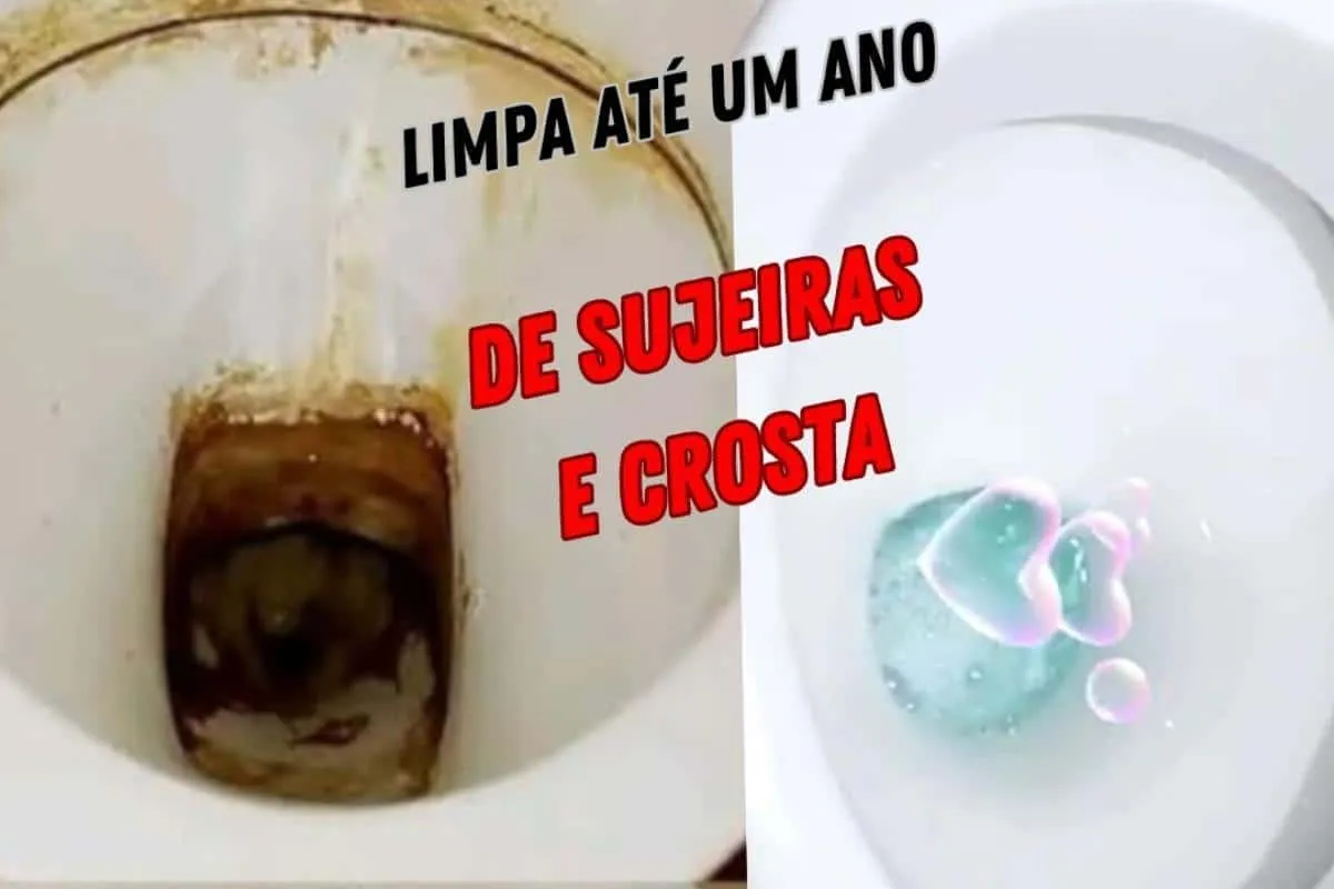 Como fazer limpa piso caseiro: deixa qualquer vaso encardido