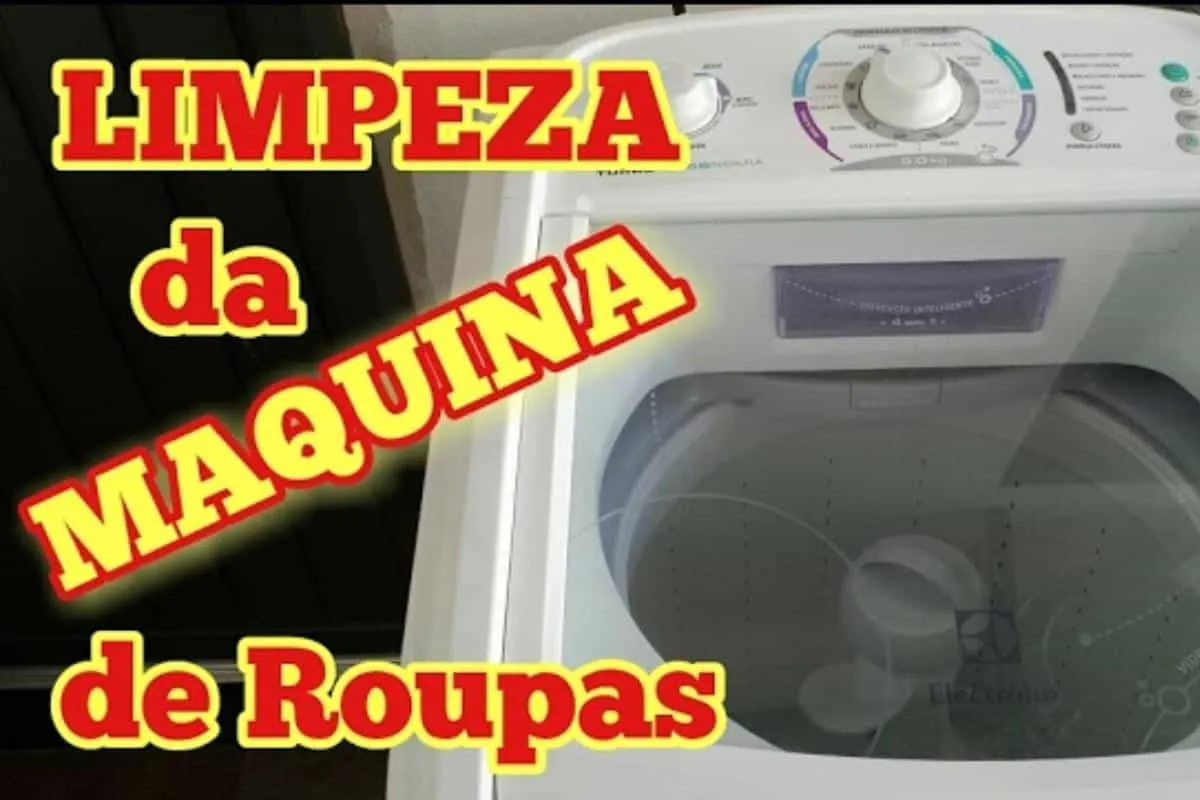 Como fazer limpeza de máquina de lavar completa sem precisar