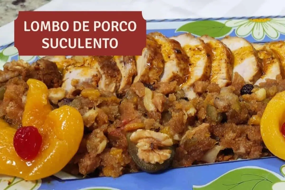 Como fazer lombo de porco suculento e macio para almoçar no