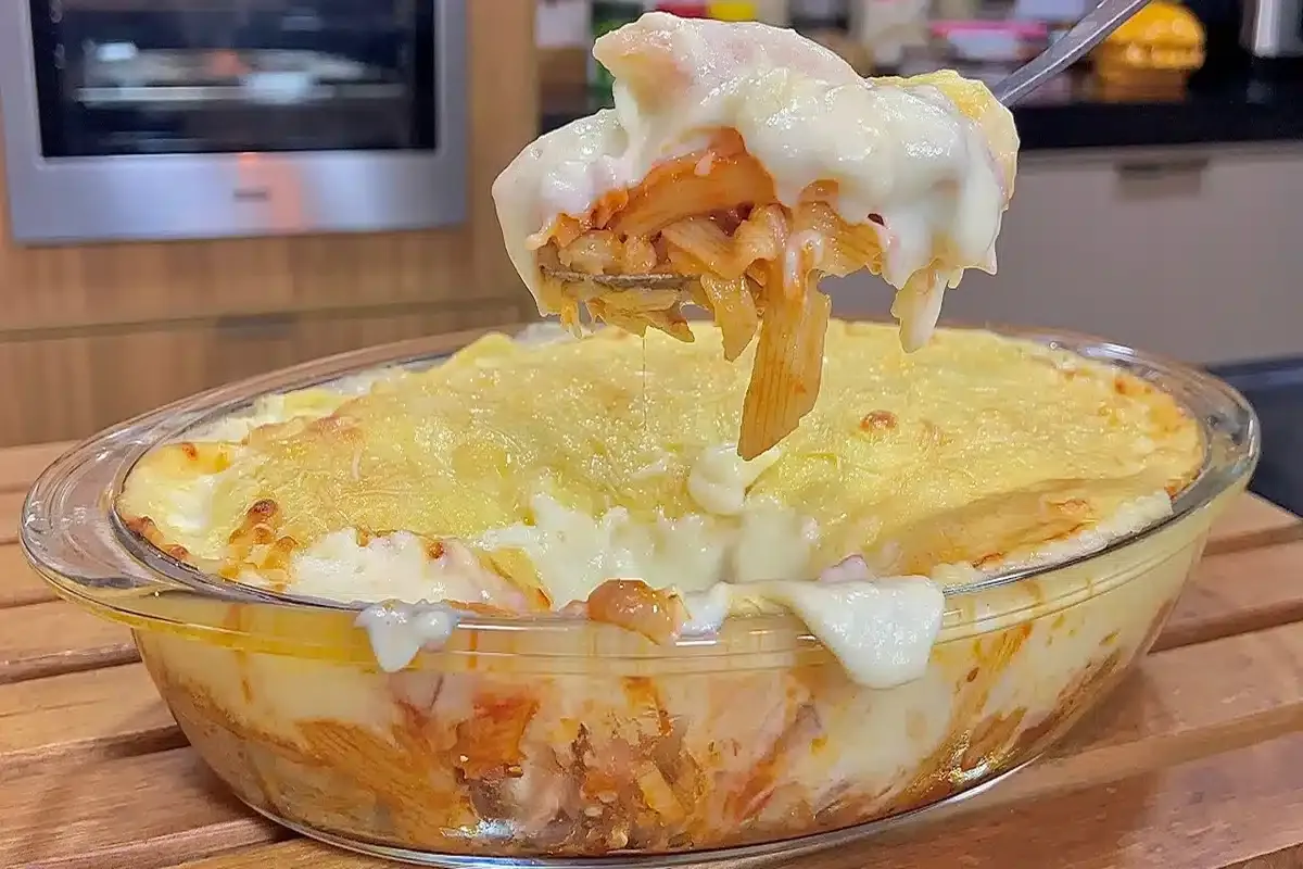 Como fazer macarrão pega marido rapidinho na hora do almoço