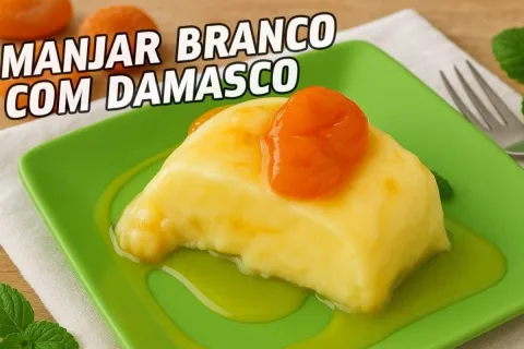 Como fazer manjar branco com damasco: a sobremesa elegante e