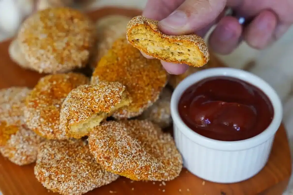 Como fazer nuggets caseiro que fica com casquinha crocante e