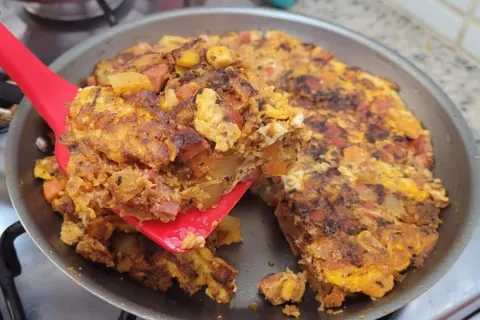 Como fazer omelete para 2 pessoas para comer no lanche ou ja