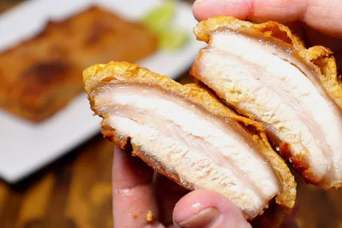 Como fazer panceta pururucada no forno e sem usar óleo