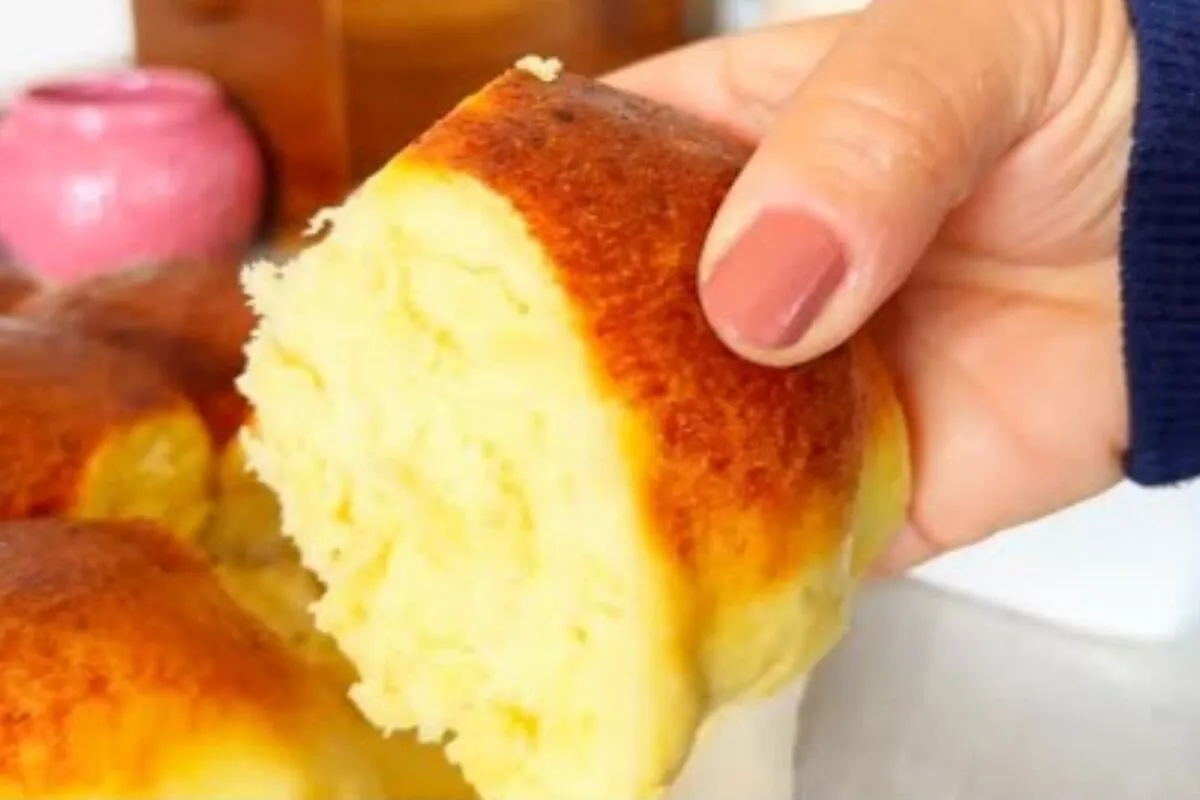 Como fazer pão com batata fofinho na air fryer ou no forno,