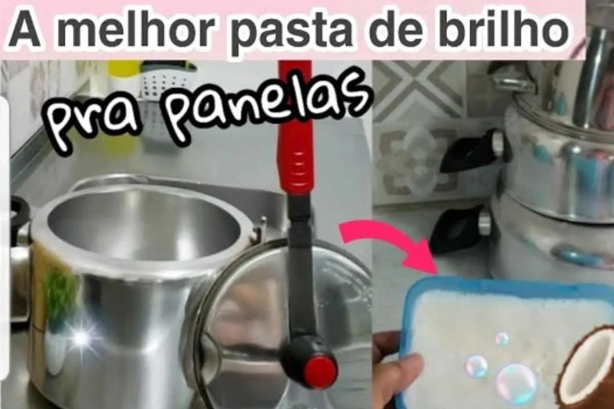 Como fazer pasta de brilho caseira: deixa as panelas brilhan