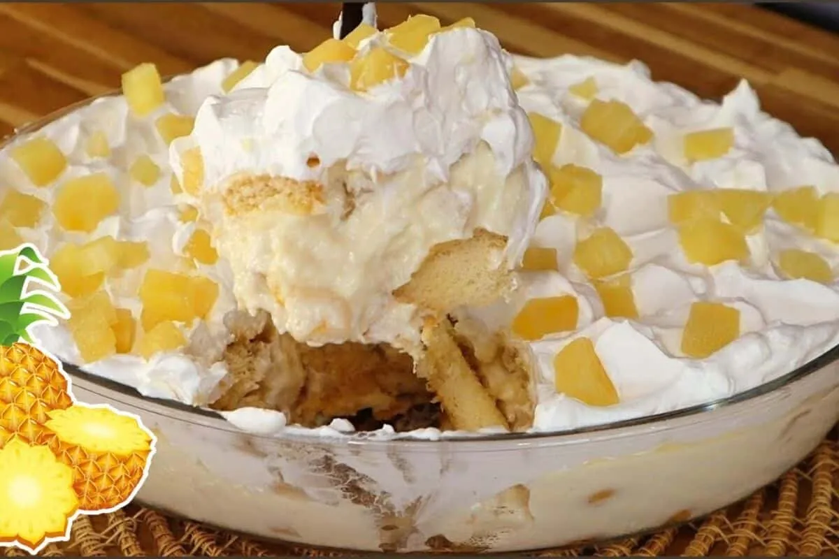 Como fazer pavê de abacaxi, uma sobremesa gelada irresistíve