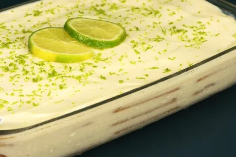 Como fazer pavê de limão fácil de liquidificador e sem gelat