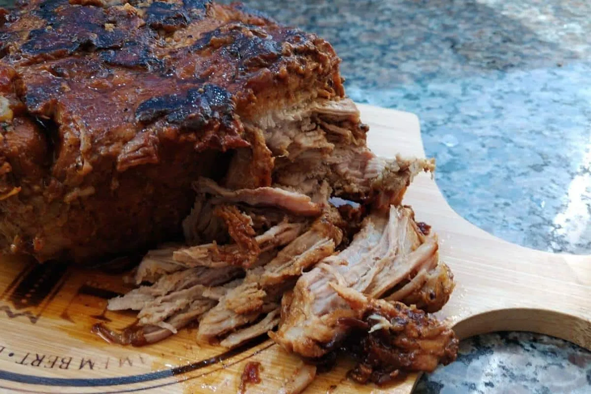 Como fazer pernil assado na panela suculento que fica desman