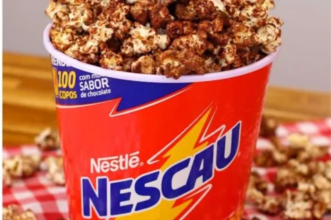 Como fazer pipoca de nescau: você só vai querer comer pipoca
