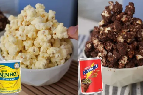Como fazer pipoca gourmet: de ninho ou chocolate para você e