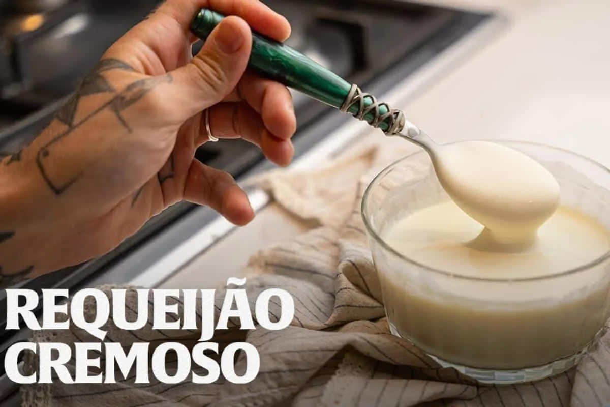 Como fazer requeijão cremoso caseiro que fica perfeito e voc