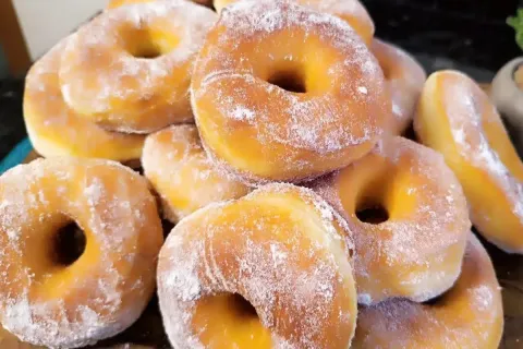 Como fazer rosquinha de padaria daquela bem fofinha que desm