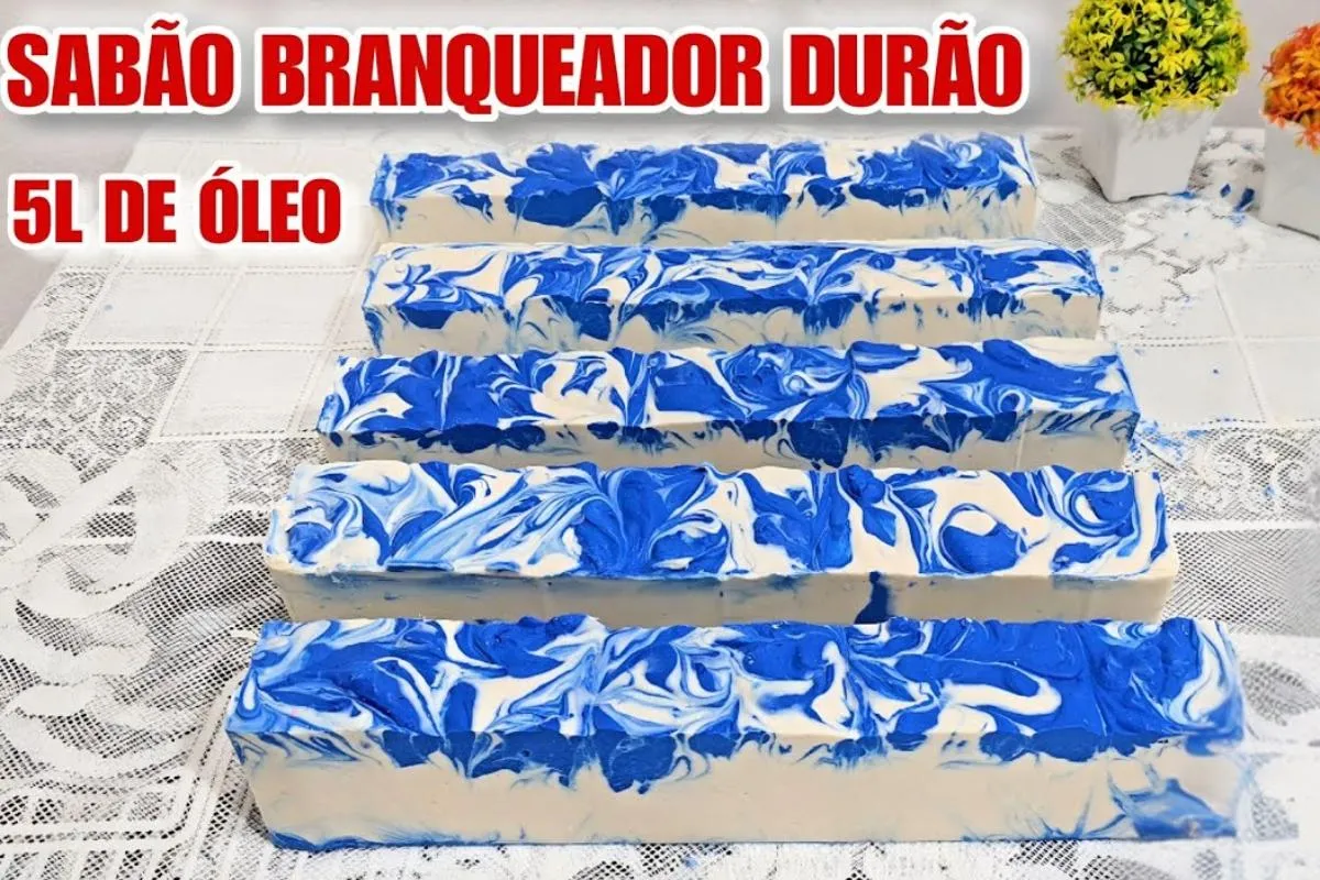 Como fazer sabão branqueador: com óleo usado e rende muitas