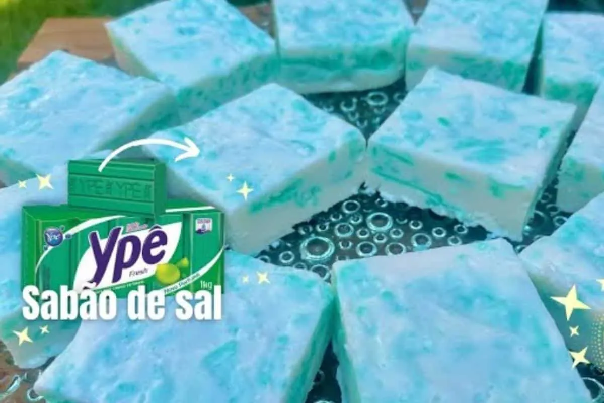 Como fazer sabão de sal: sem óleo, sem soda e não desbota as