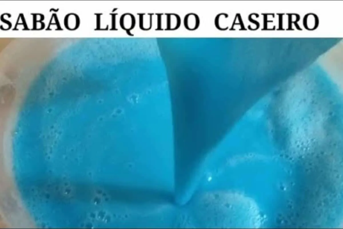 Como fazer sabão líquido caseiro sem usar soda que fica pron
