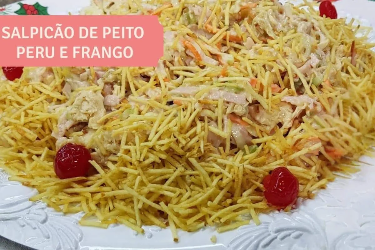 Como fazer salpicão de peito de peru para acompanhar o churr
