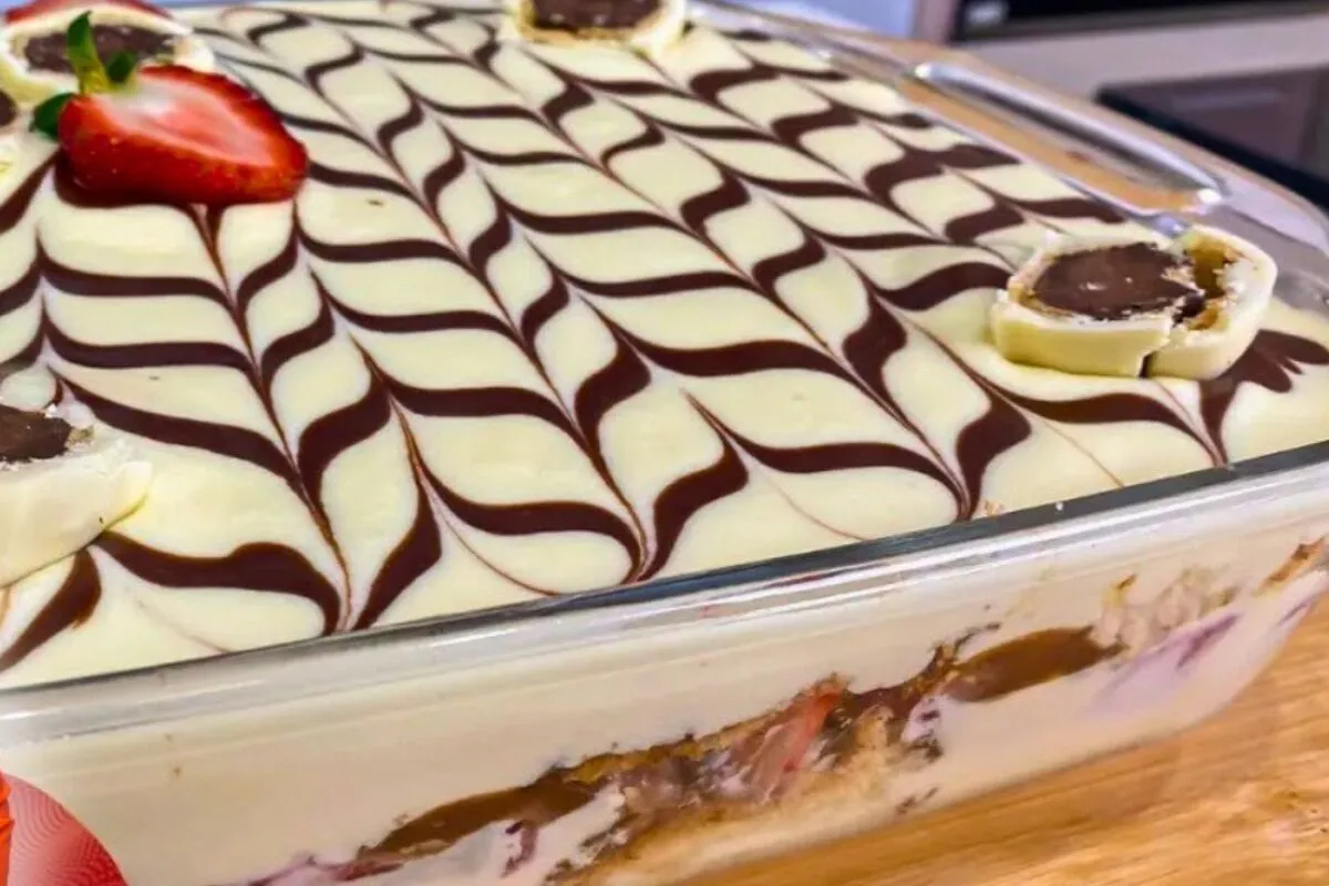 Como fazer sobremesa com morango, chocolate e leite ninho se