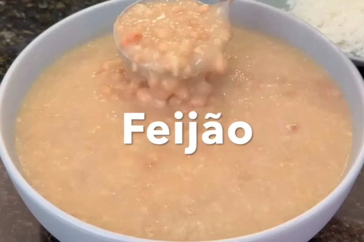 Como fazer um feijão temperadinho e cremoso igual de restaur