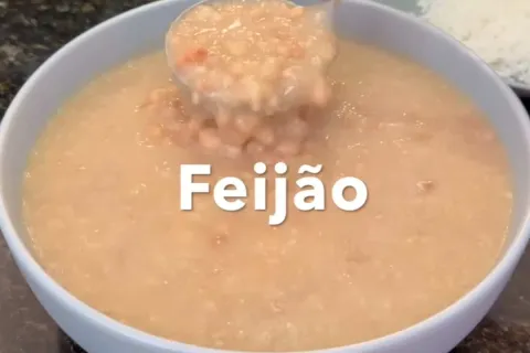 Como fazer um feijão temperadinho e cremoso igual de restaur
