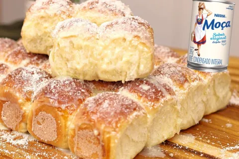 Como fazer um pão de leite condensado tão macio e cremoso qu