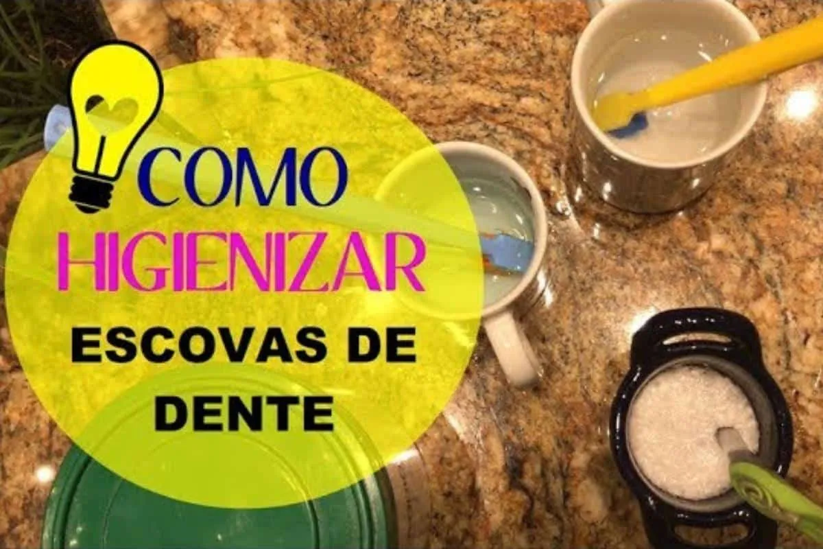 Como higienizar escova de dente do jeito certo e simples