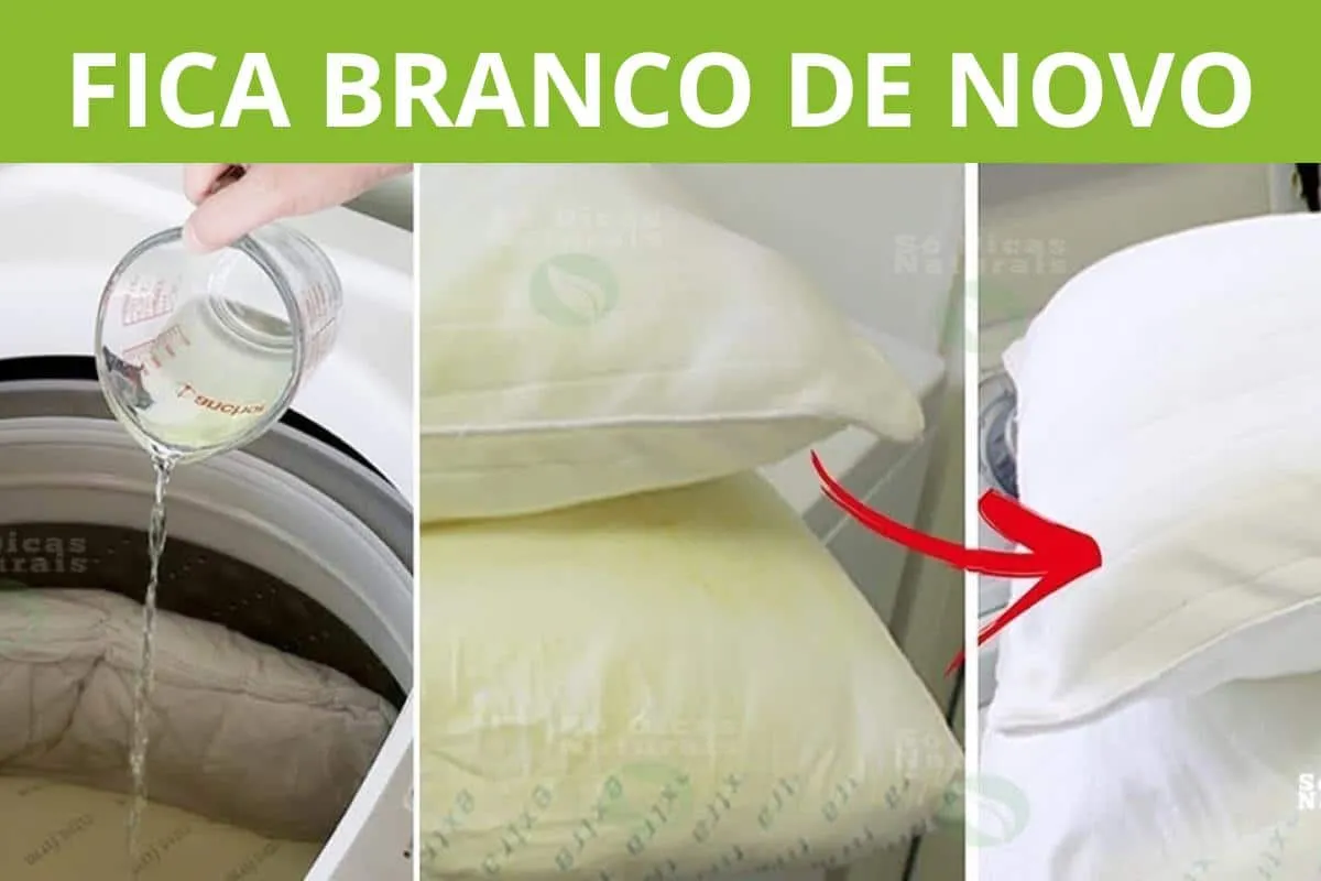 Como lavar travesseiros na máquina de lavar e tirar todas ma