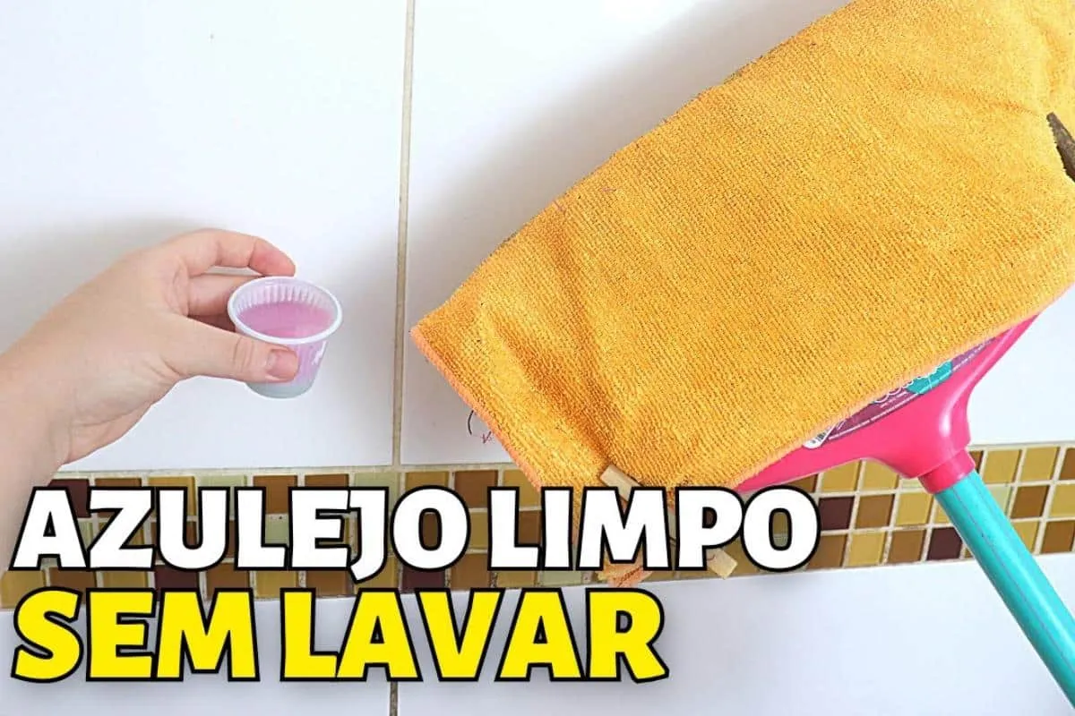Como limpar azulejo encardido com uma misturinha caseira que