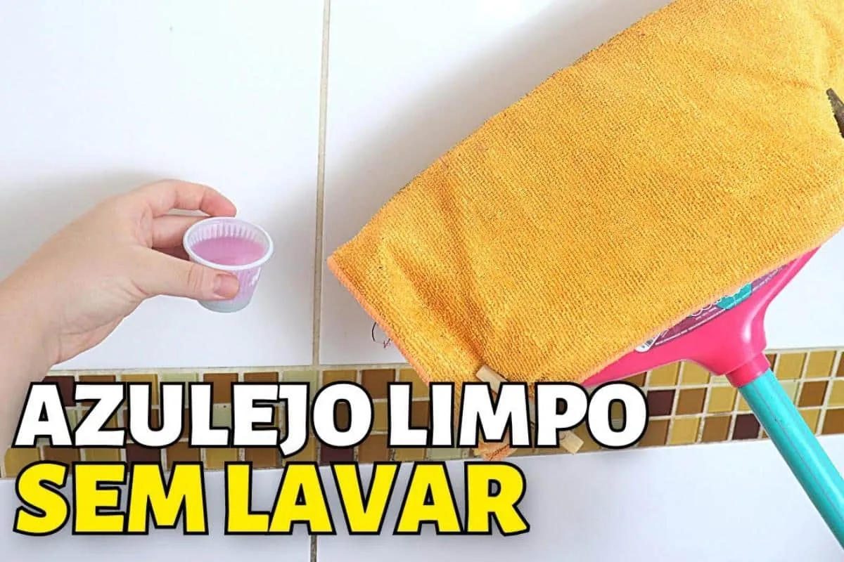 Como limpar azulejo encardido usando uma misturinha caseira