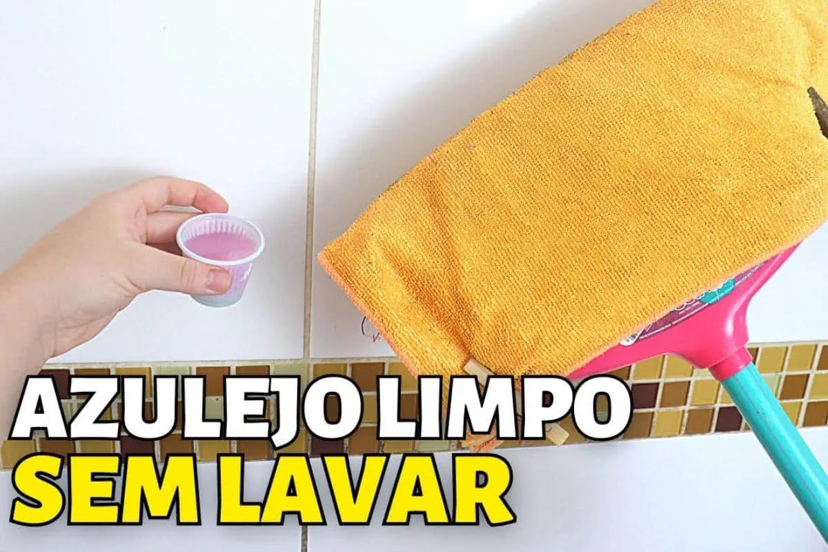 Como limpar azulejo sujo e engordurado com uma misturinha ca