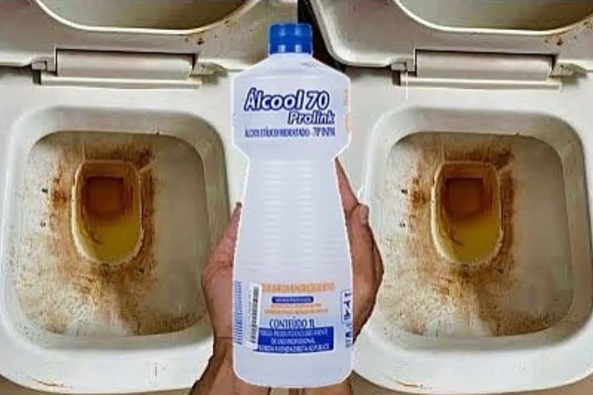 Como limpar banheiro encardido e manchado com uma misturinha