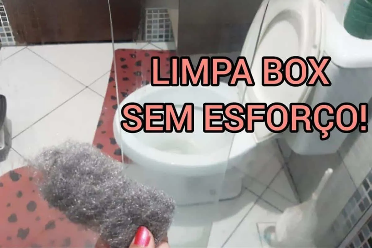 Como limpar box do banheiro e tirar todas as manchas sem mui