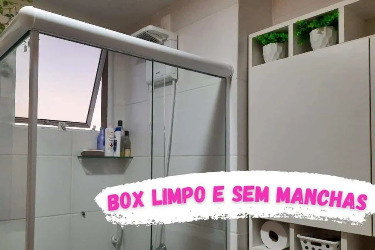 Como limpar box do banheiro: fica transparente e sem manchas