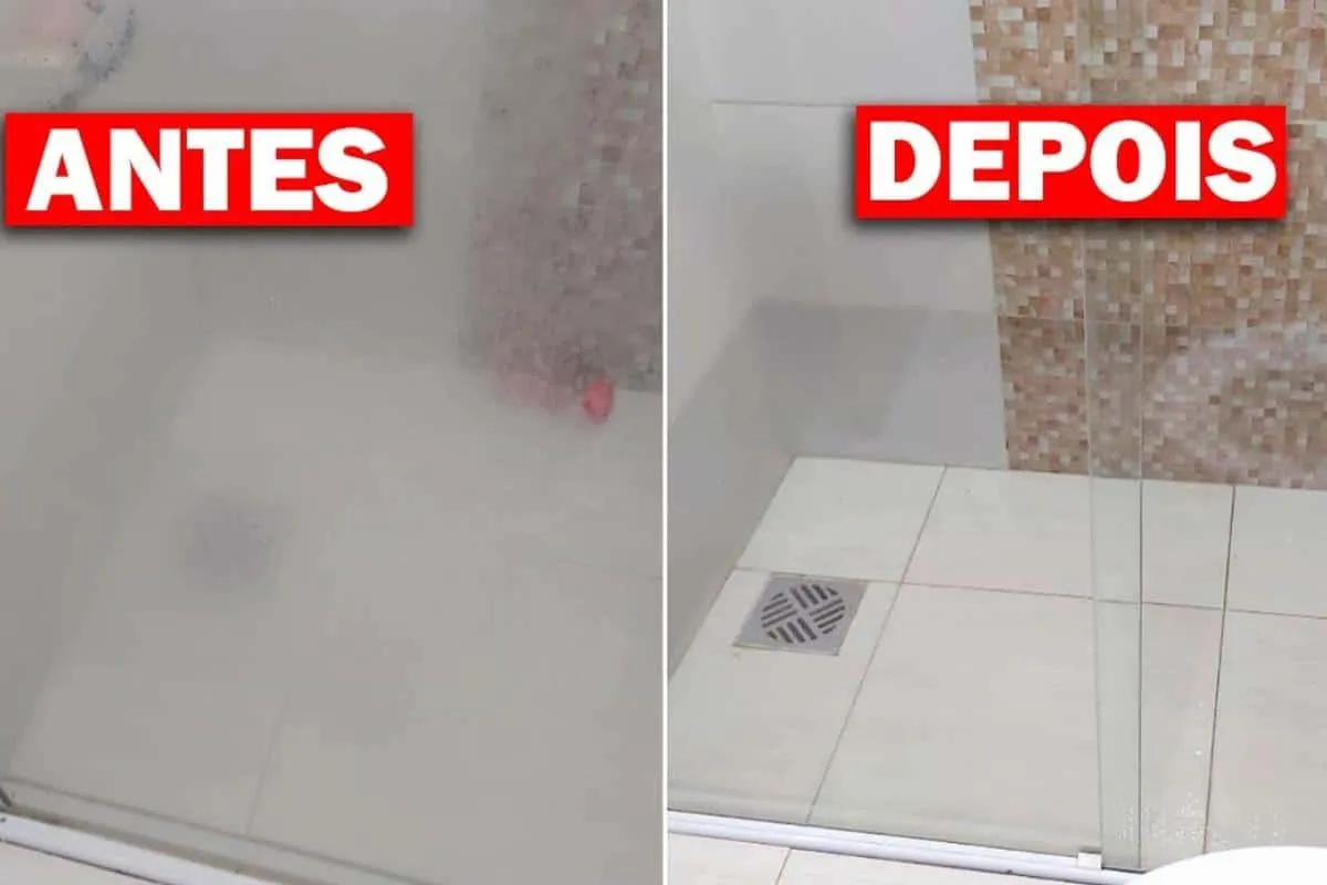 Como limpar box do banheiro que fica limpinho e não deixa ma