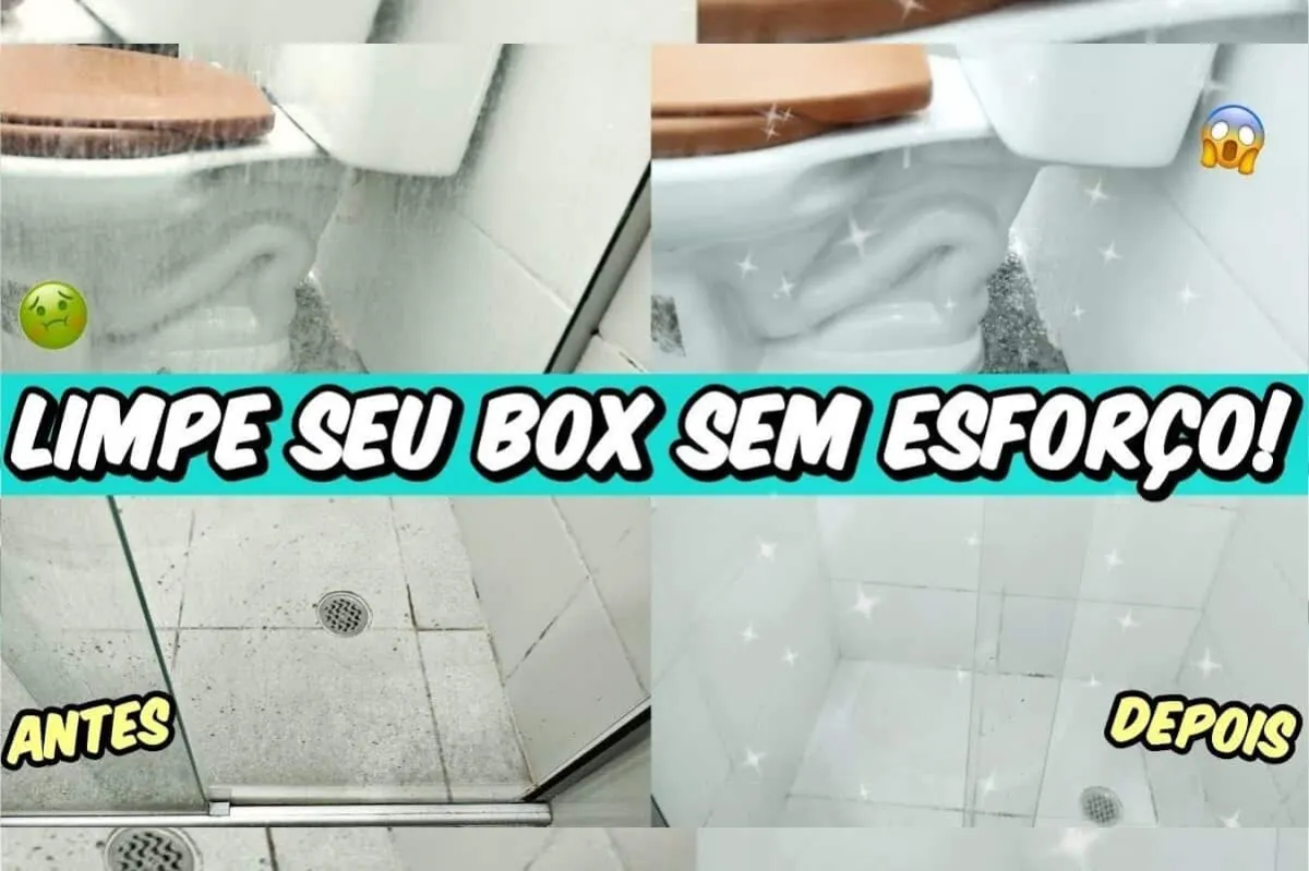 Como limpar box do banheiro: receita caseira para tirar manc