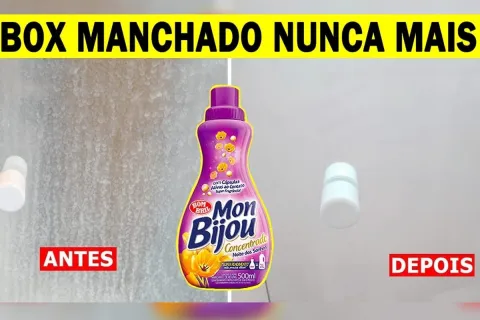 Como limpar box manchado e encardido: essa misturinha não de