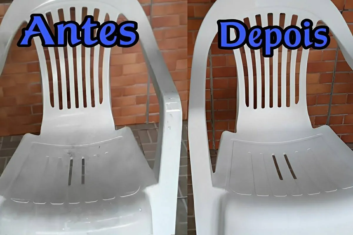 Como limpar cadeiras de plástico usando uma misturinha casei