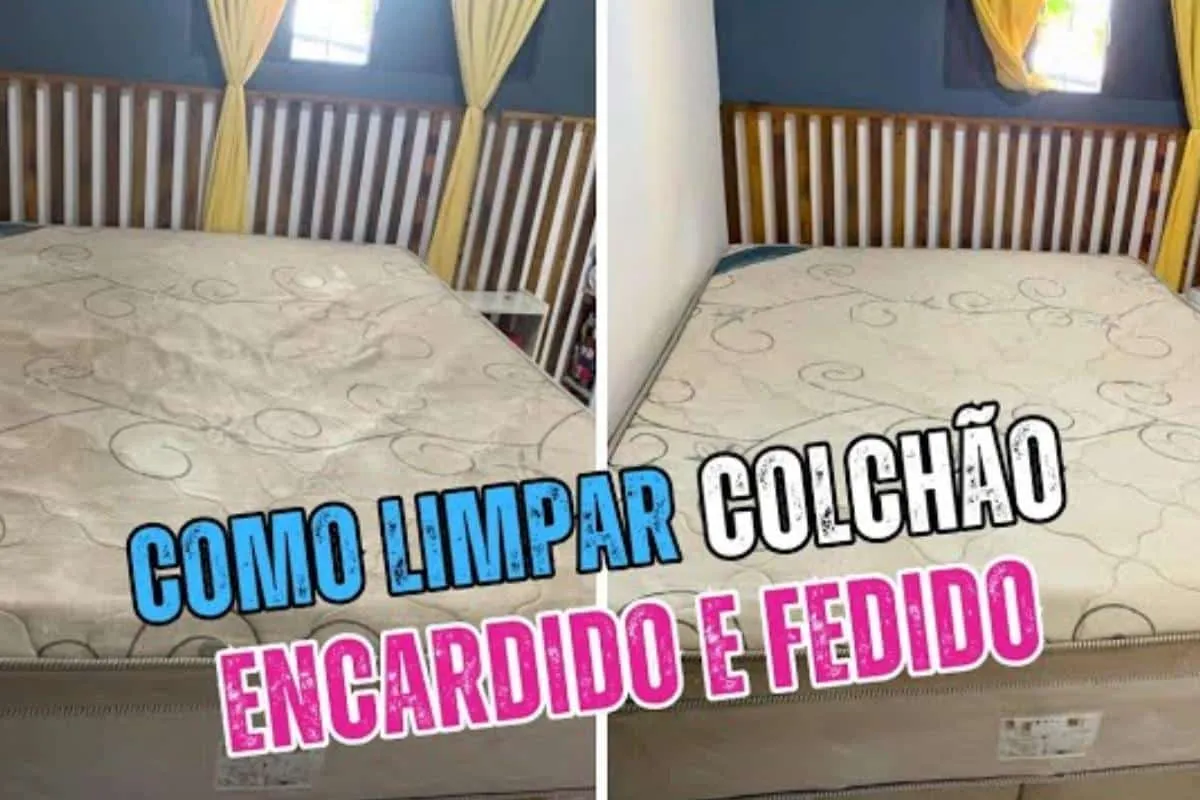 Como limpar colchão encardido: não precisa levar no quintal