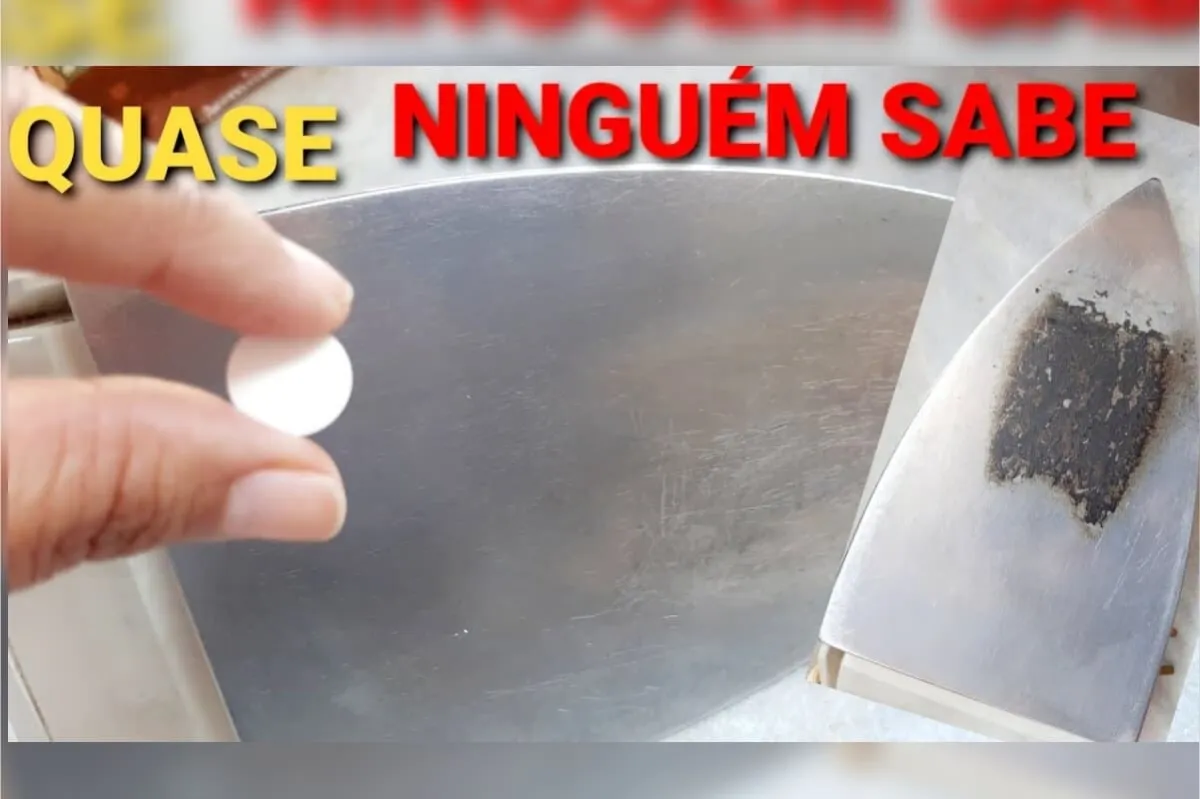 Como limpar ferro de passar com um jeitinho incrível que voc