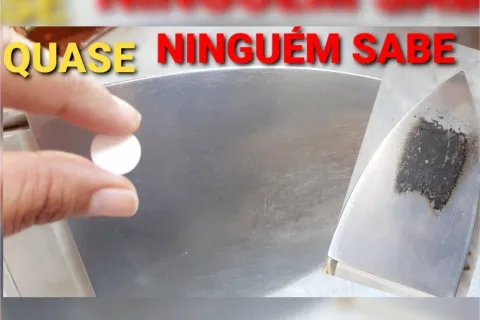 Como limpar ferro de passar com um jeitinho incrível que voc