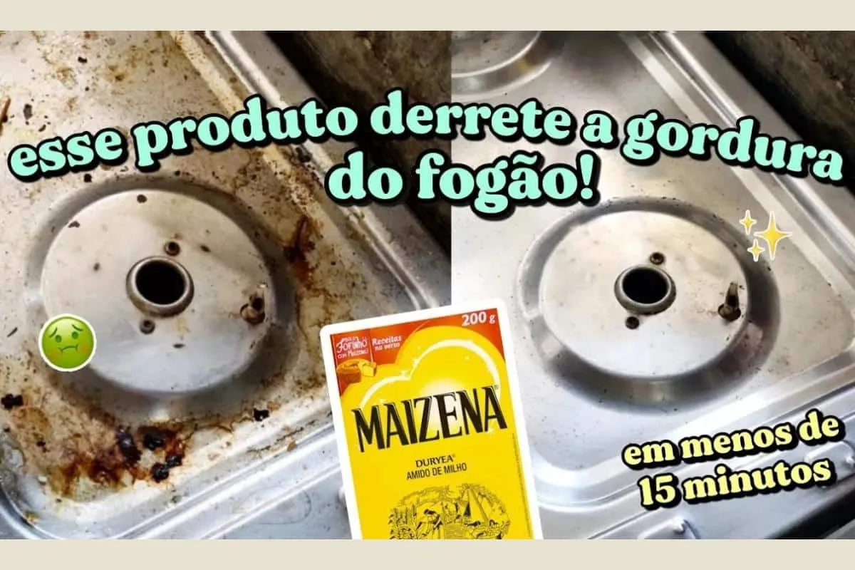 Como limpar fogão engordurado: uma misturinha para você usar