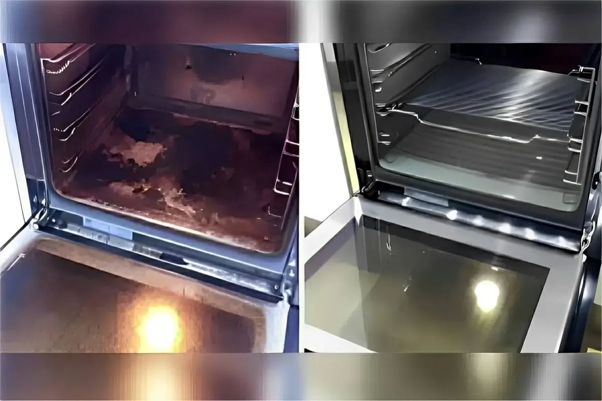 Como limpar forno de forma prática e eficiente usando um úni
