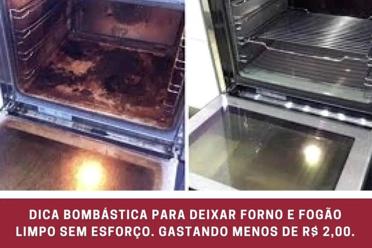 Como limpar forno por dentro e tirar toda sujeira de gordura
