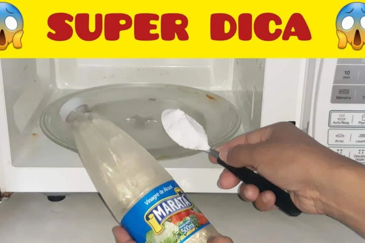 Como limpar microondas por dentro de um jeito super prático