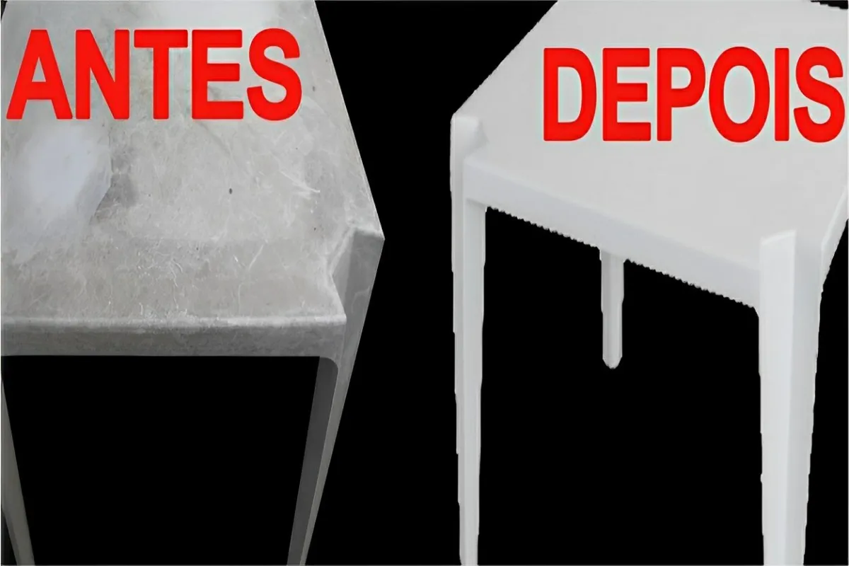 Como limpar móveis de plástico num passe de mágica usando ap