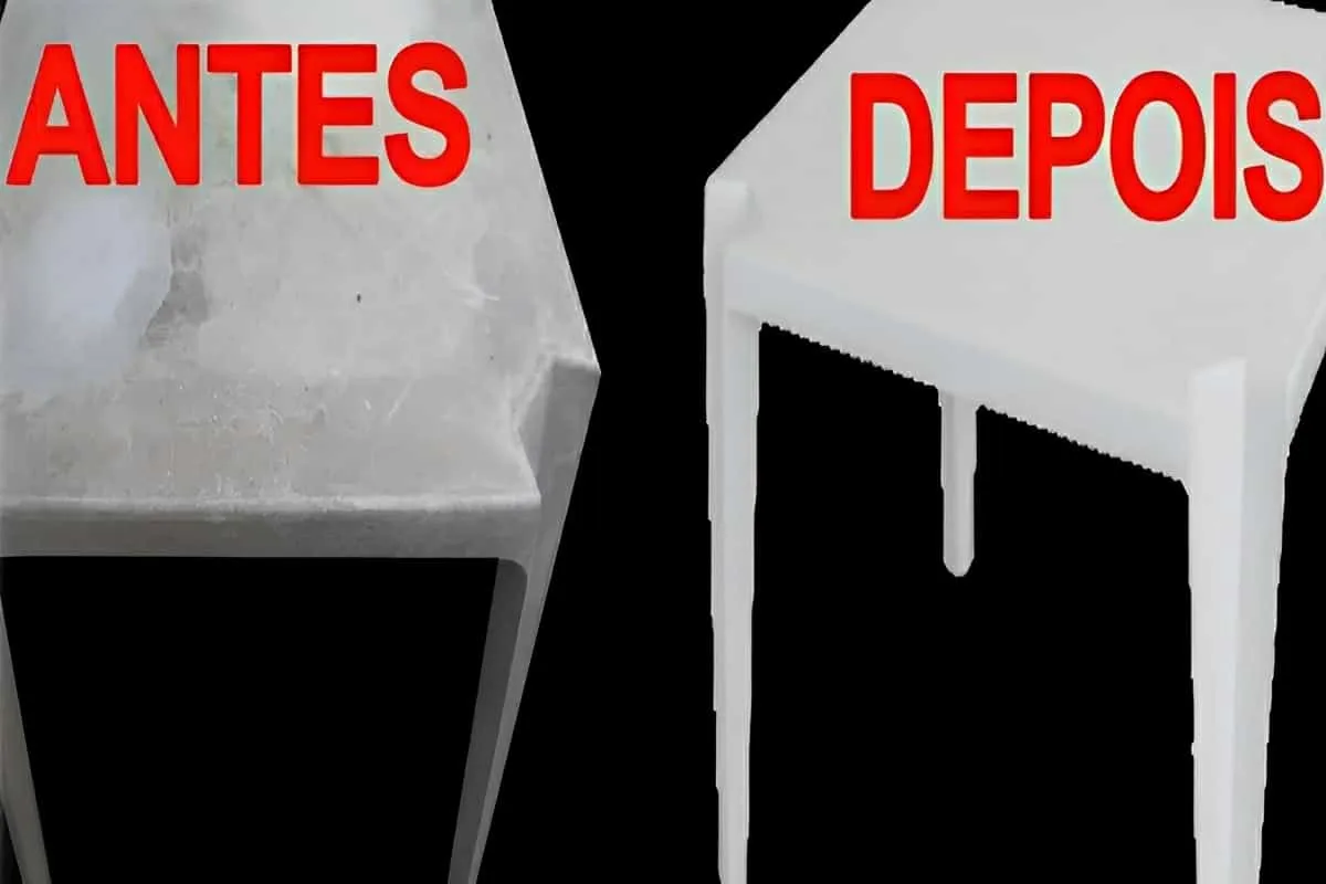 Como limpar móveis de plástico sem fazer esforço usando apen