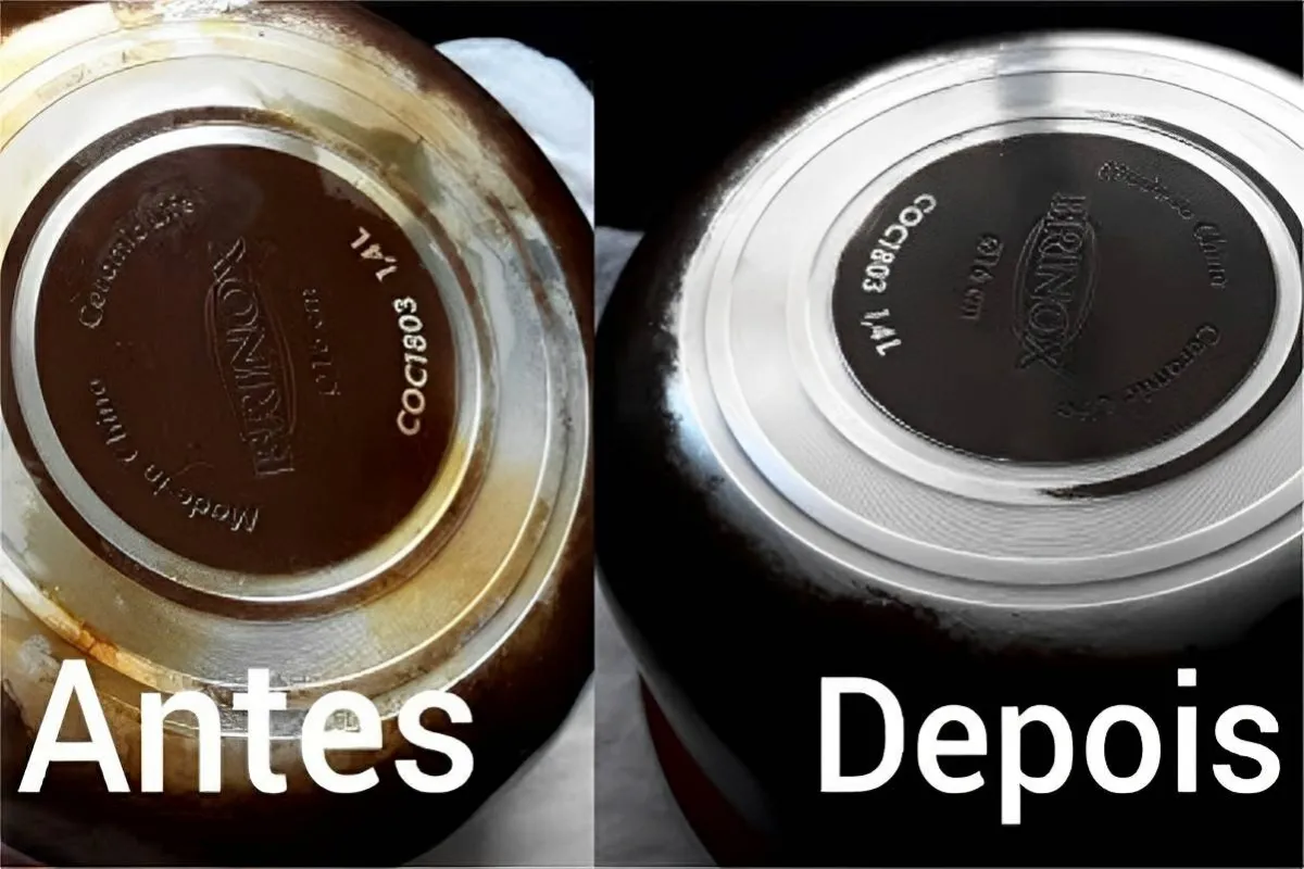 Como limpar panela queimada de gordura com essa misturinha m