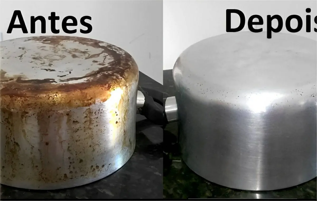 Como limpar panela queimada de gordura e deixá-la brilhando