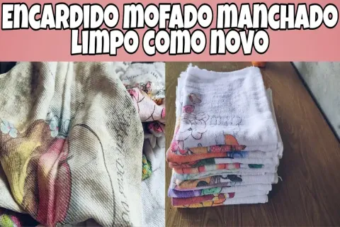 Como limpar pano de prato: misturinha sensacional que deixa 